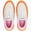 Sneaker con suola multicolore
