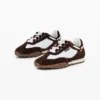 Sneaker in pelle combinata