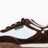 Sneaker in pelle combinata