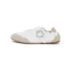 Sneaker in pelle con fibbia