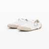 Sneaker in pelle con fibbia