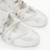 Sneaker in tessuto grezzo