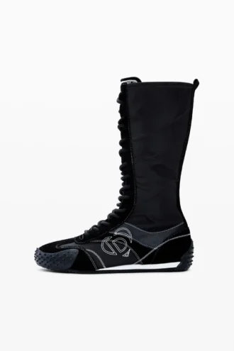 Sneaker stivaletto con logo