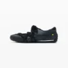 Sneaker stringate in pelle