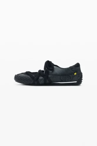 Sneaker stringate in pelle