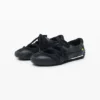 Sneaker stringate in pelle