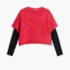 T-shirt a doppia manica Minnie Mouse™