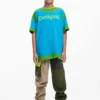 T-shirt a maniche corte con effetto sfumato