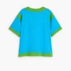 T-shirt a maniche corte con effetto sfumato