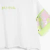 T-shirt a maniche corte con paillettes