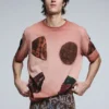 T-shirt a maniche corte Patchwork T-shirt a maniche corte Patchwork