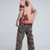 T-shirt a maniche corte Patchwork T-shirt a maniche corte Patchwork
