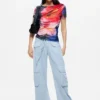 T-shirt a maniche corte stampata T-shirt a maniche corte stampata