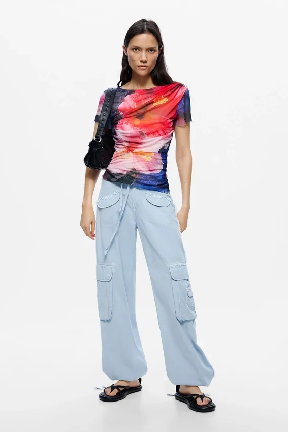T-shirt a maniche corte stampata T-shirt a maniche corte stampata