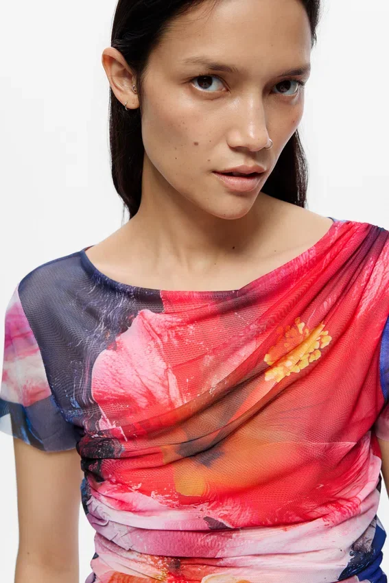 T-shirt a maniche corte stampata T-shirt a maniche corte stampata