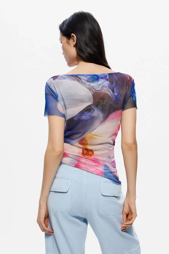 T-shirt a maniche corte stampata T-shirt a maniche corte stampata