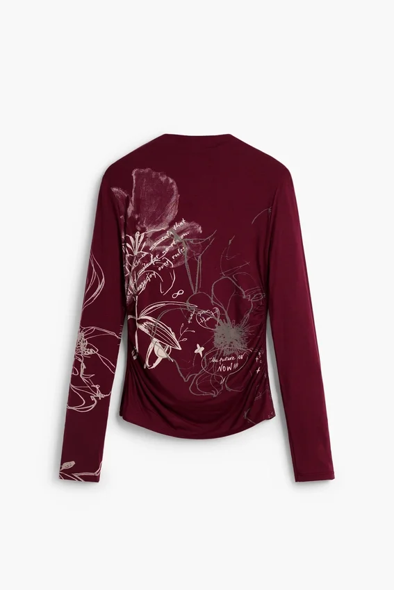 T-shirt a maniche lunghe stampata T-shirt a maniche lunghe stampata