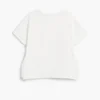 T-shirt a quadri a maniche corte