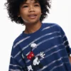 T-shirt a righe con Mickey Mouse™