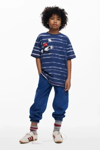 T-shirt a righe con Mickey Mouse™