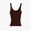T-shirt a spalline a costine