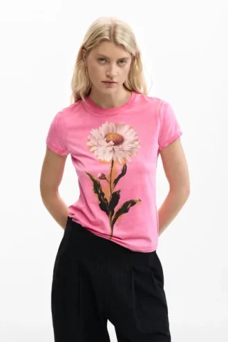 T-shirt aderente Daisy