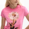 T-shirt aderente Daisy