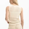 T-shirt all’uncinetto ricamata
