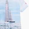 T-shirt American Magic con barca a vela