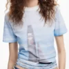 T-shirt American Magic con barca a vela