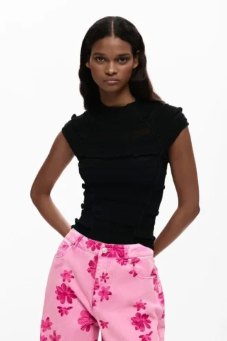 T-shirt basic a maniche corte