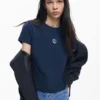 T-shirt basic con logo T-shirt basic con logo