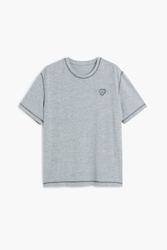 T-shirt basic in maglia T-shirt basic in maglia