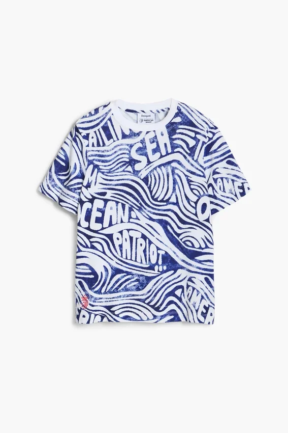 T-shirt blu American Magic T-shirt blu American Magic