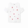 T-shirt con cuore ritagliato