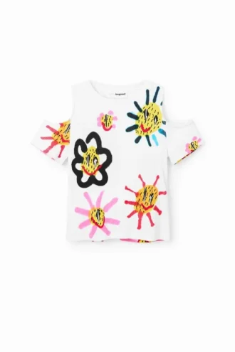 T-shirt con cut-out T-shirt con cut-out