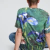 T-shirt con fiori