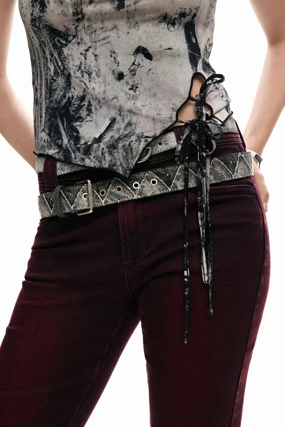 T-shirt con foto annodata T-shirt con foto annodata