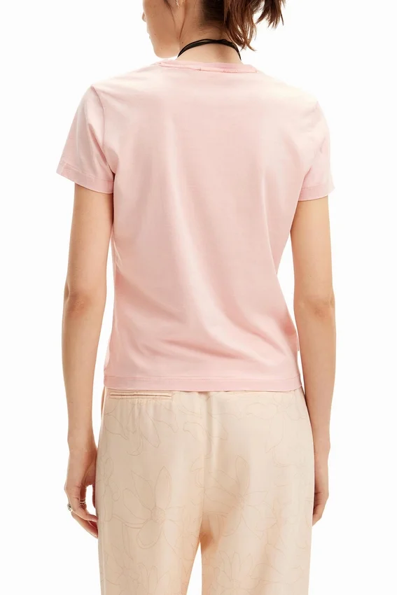T-shirt con illustrazione margherita T-shirt con illustrazione margherita