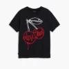 T-shirt con lacci Cherry