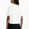 T-shirt con logo a quadri