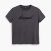 T-shirt con logo ricamato T-shirt con logo ricamato