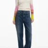 T-shirt con maniche stampate