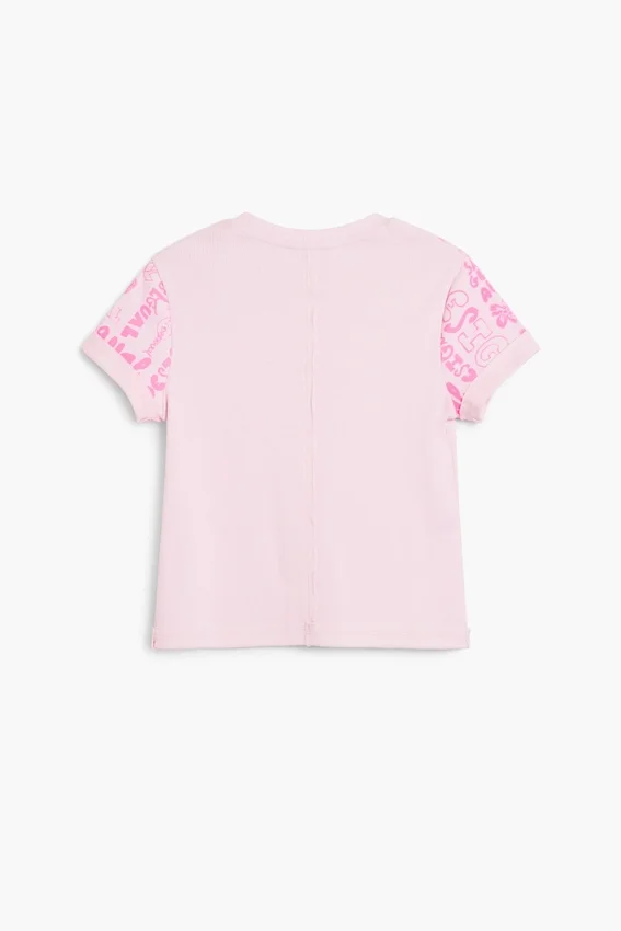 T-shirt con scritta T-shirt con scritta
