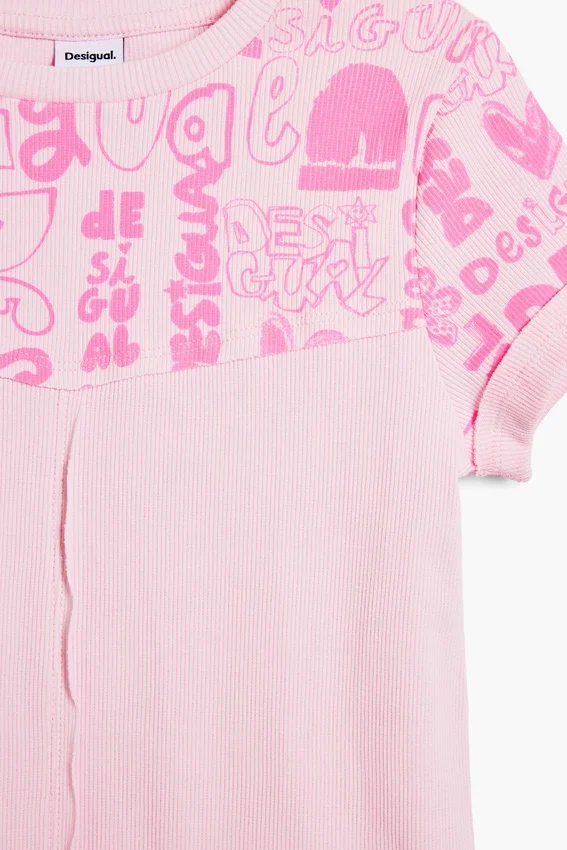 T-shirt con scritta T-shirt con scritta