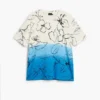 T-shirt con sfumature tropicali