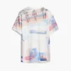 T-shirt con stampa American Magic