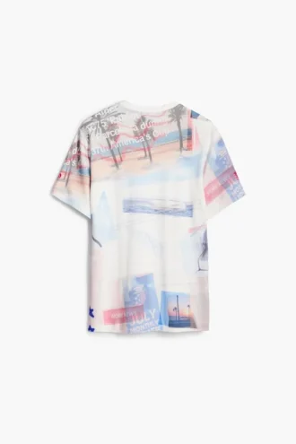 T-shirt con stampa American Magic