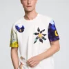 T-shirt con stampa Cosmos