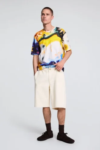T-shirt con stampa Cosmos